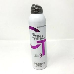 California Tan Extend Post Spray 6 Fl Oz Enhance Quick Dry Ginger Peach Extracts